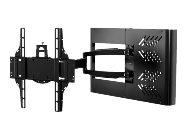 Peerless-AV HA746-STB bracket - for set-top box & TV - semi-gloss black