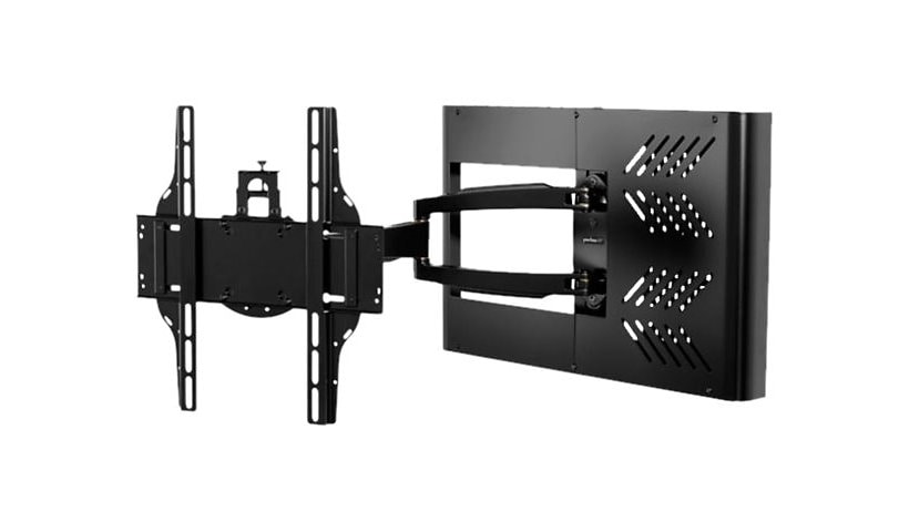 Peerless-AV HA746-STB bracket - for set-top box & TV - semi-gloss black