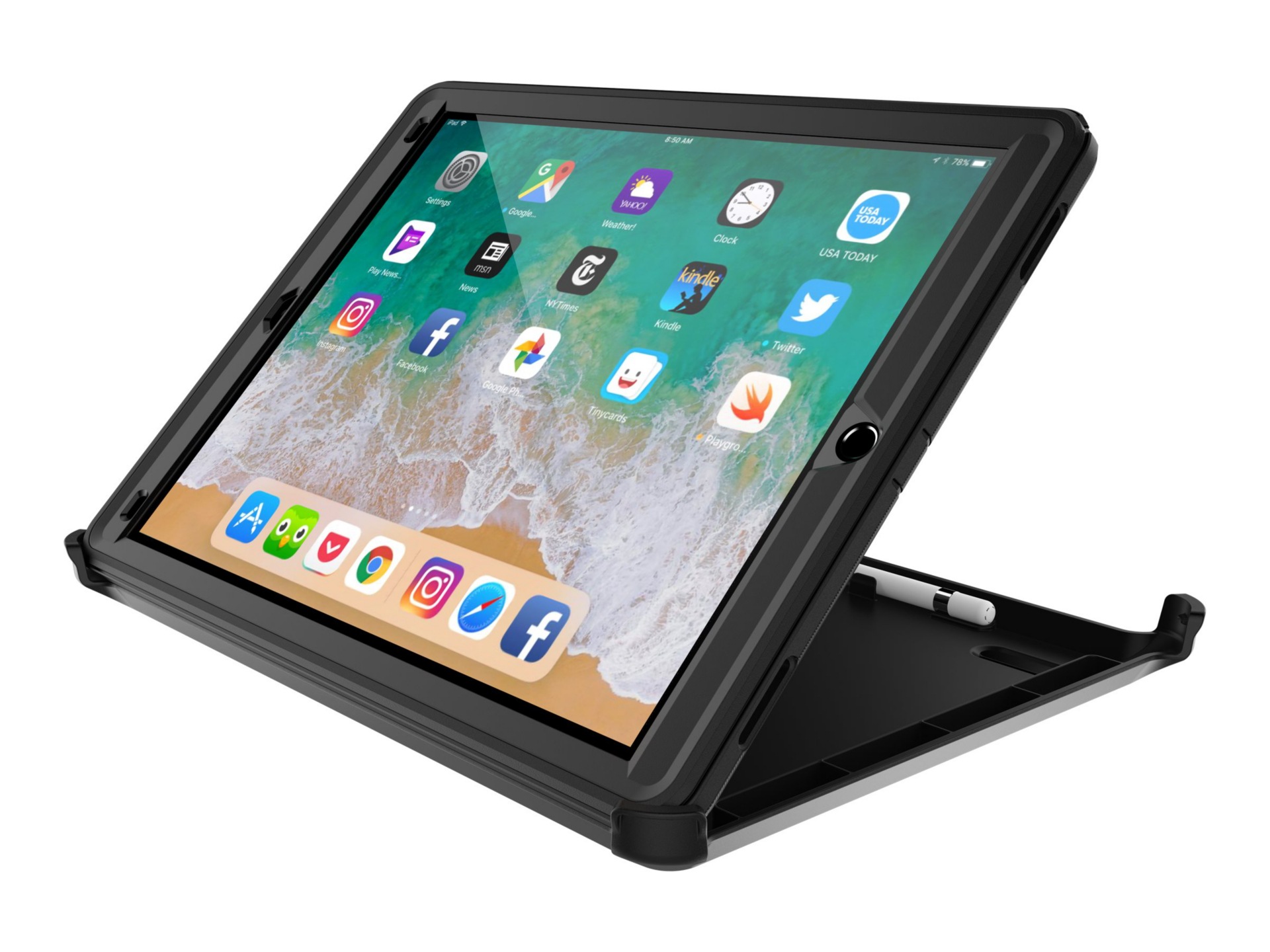 OtterBox Defender Series Pro Pack - protective case for tablet - 2nd Gen