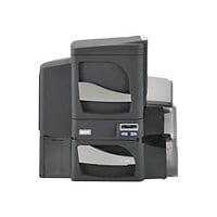 Fargo DTC 4500e - plastic card printer - color - dye sublimation/thermal re