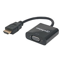 Manhattan HDMI to VGA Converter cable, 1080p, 30cm, Male to Female, Micro-U