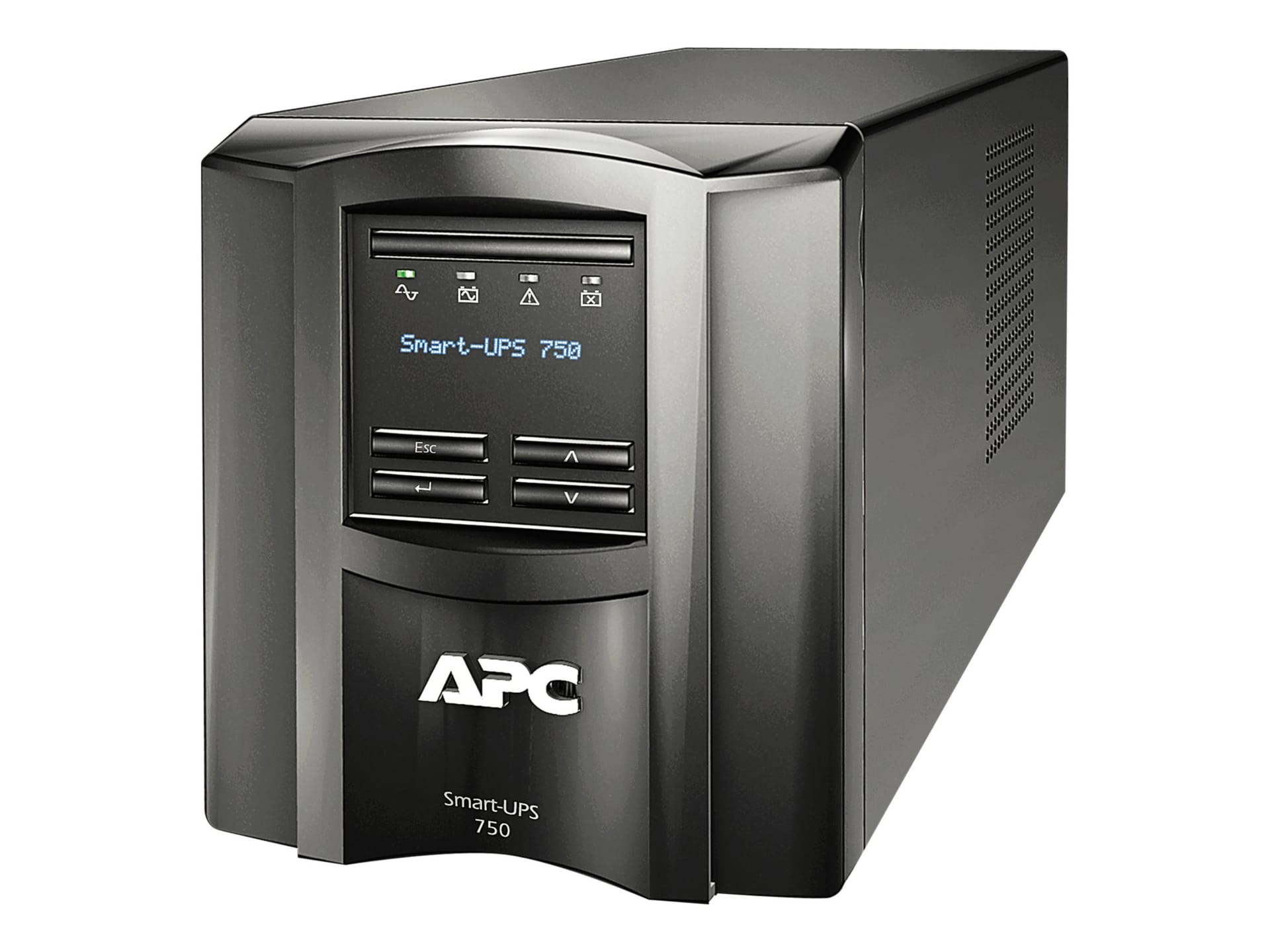 APC Smart-UPS 750VA SmartConnect Port Sinewave Tower, LCD, 120V