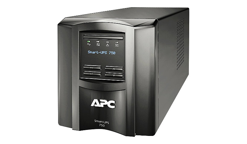 APC Smart-UPS 750VA SmartConnect Port Sinewave Tower, LCD, 120V