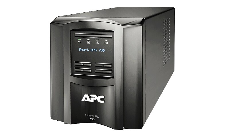 APC Smart-UPS 750VA LCD - UPS - 500 - 750 VA - with SmartConnect - SMT750C - UPS Battery Backups - CDW.com