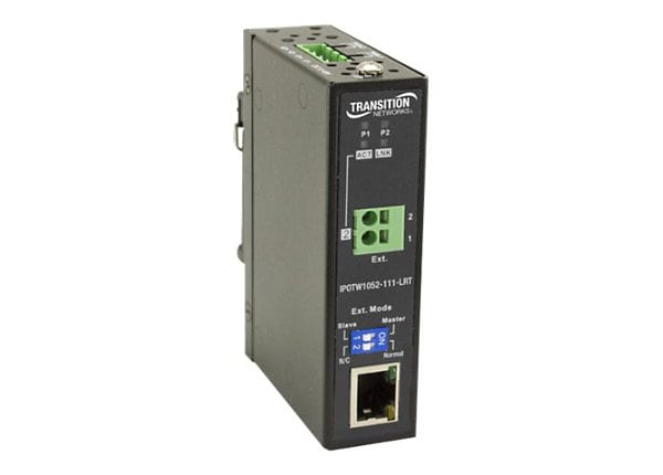 Transition Networks Unmanaged IP Over 2-Wire Ethernet Extender - network extender - 100Mb LAN