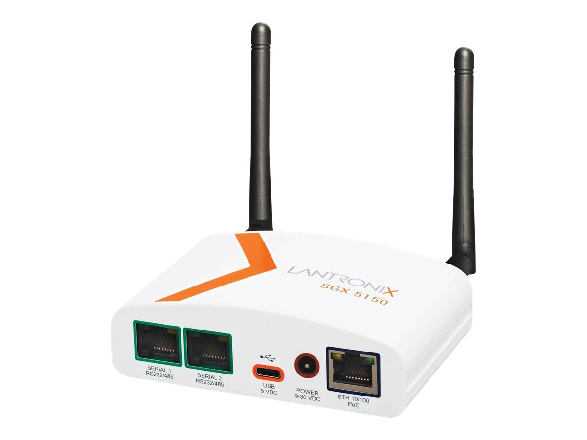 Lantronix SGX 5150 IoT Device Gateway - wireless router - Wi-Fi 5 - desktop