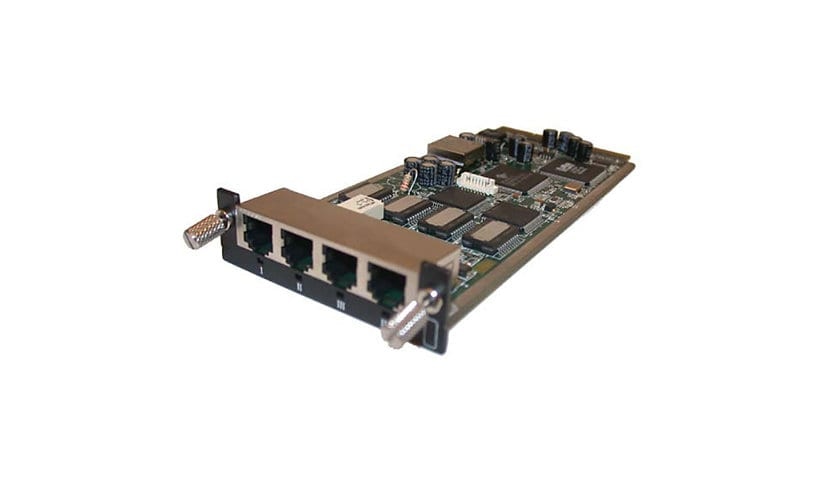 AudioCodes - expansion module - FXS x 4