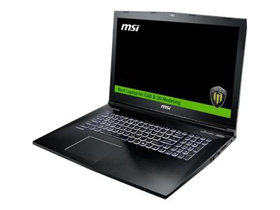 MSI WE72 7RJ 1082US - 17.3" - Core i7 7700HQ - 16 GB RAM - 512 GB SSD