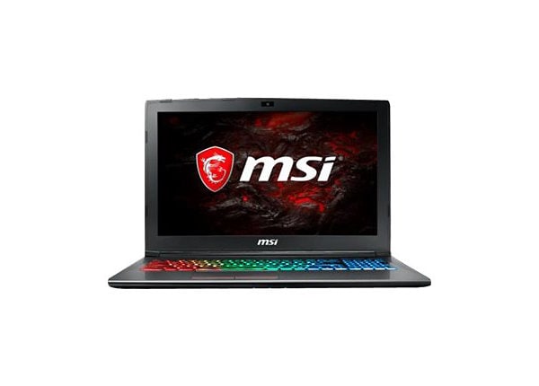 MSI GF62VR 877 - 15.6" - Core i7 7700HQ - 16 GB RAM - 1 TB HDD