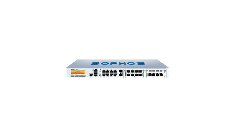 Sophos SG 430 Rev. 2 - security appliance - with 3 years TotalProtect 24x7