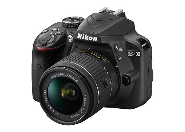 Nikon D3400 - digital camera AF-P DX 18-55mm VR lens