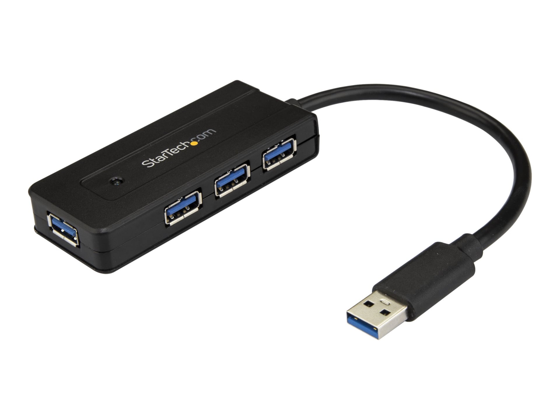 StarTech.com 4 Port USB 3.0 Hub SuperSpeed 5Gbps w/ Fast Charge - Portable  USB 3.2 Gen 1 (5Gbps) Type-A Laptop/Desktop