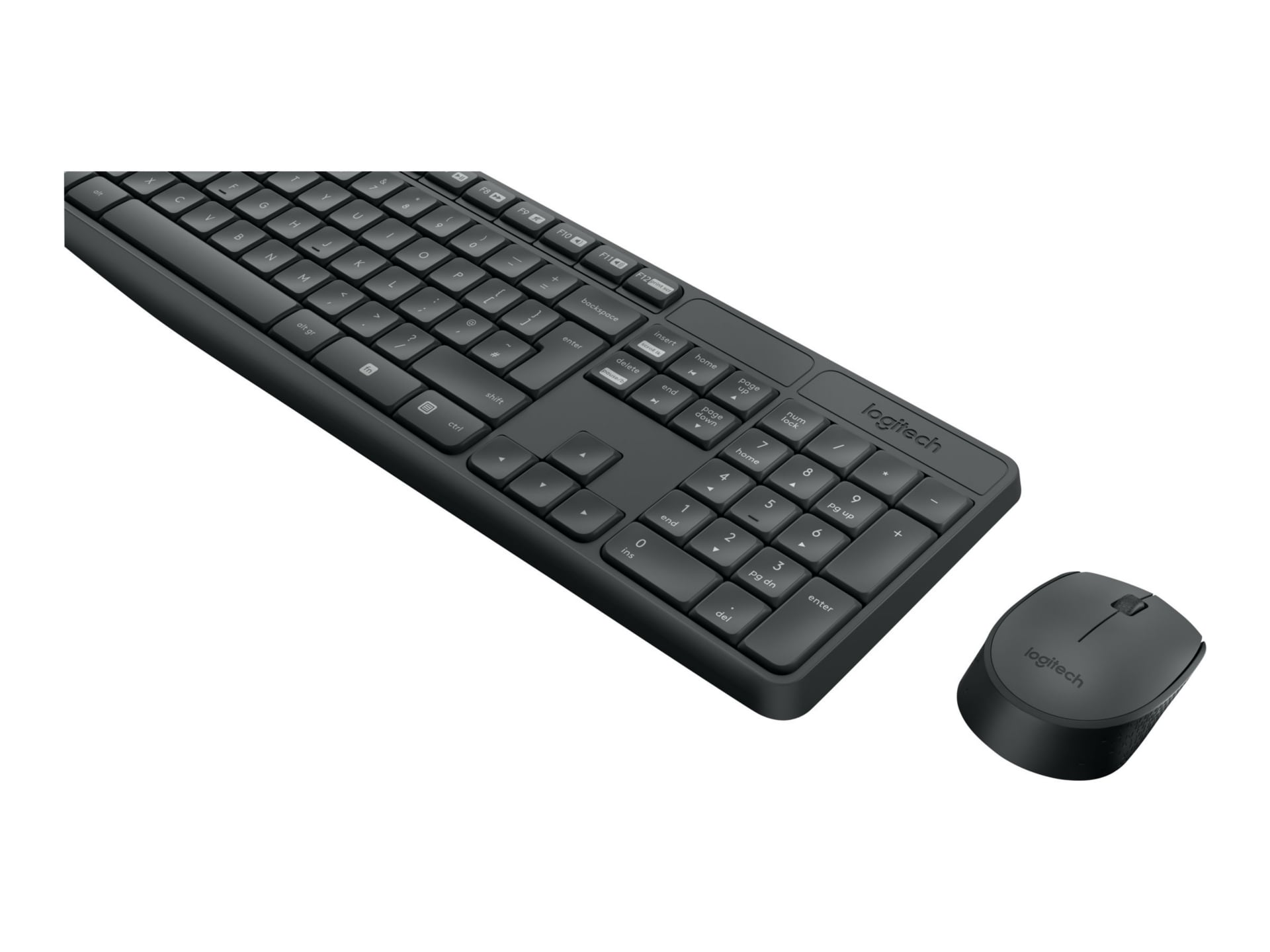 Logitech MK235 - keyboard and mouse set - French Input Device