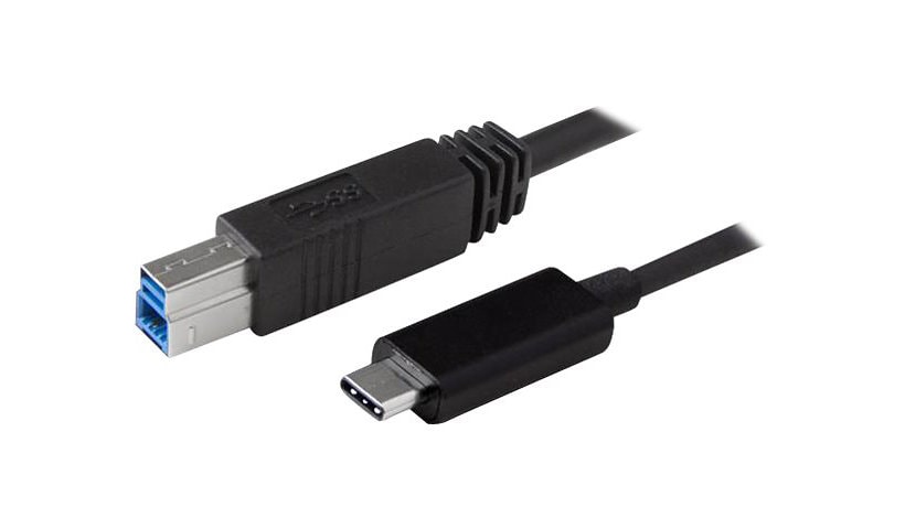 StarTech.com 1m 3 ft USB C to USB B Printer Cable M/M - USB 3.1 (10Gbps) - USB B Cable - USB C to USB B Cable - USB Type