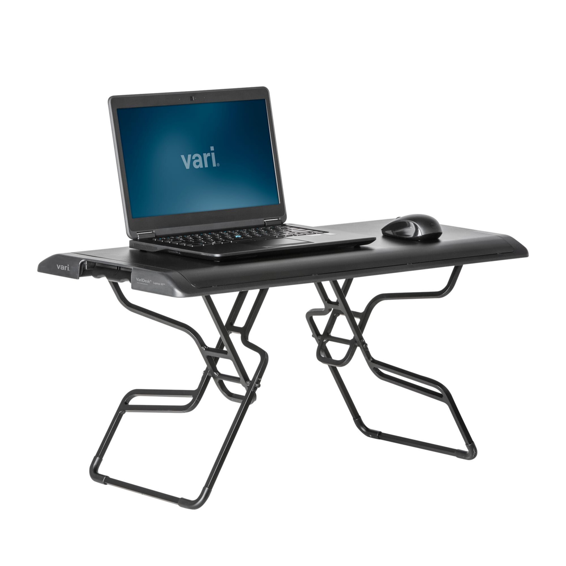 VARIDESK Laptop 30 - standing desk converter - rectangular - black