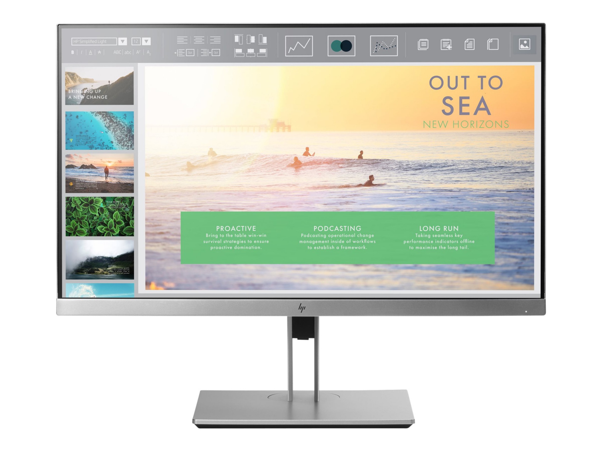 HP EliteDisplay E233 - LED Monitor - Full HD (1080p) - 23"