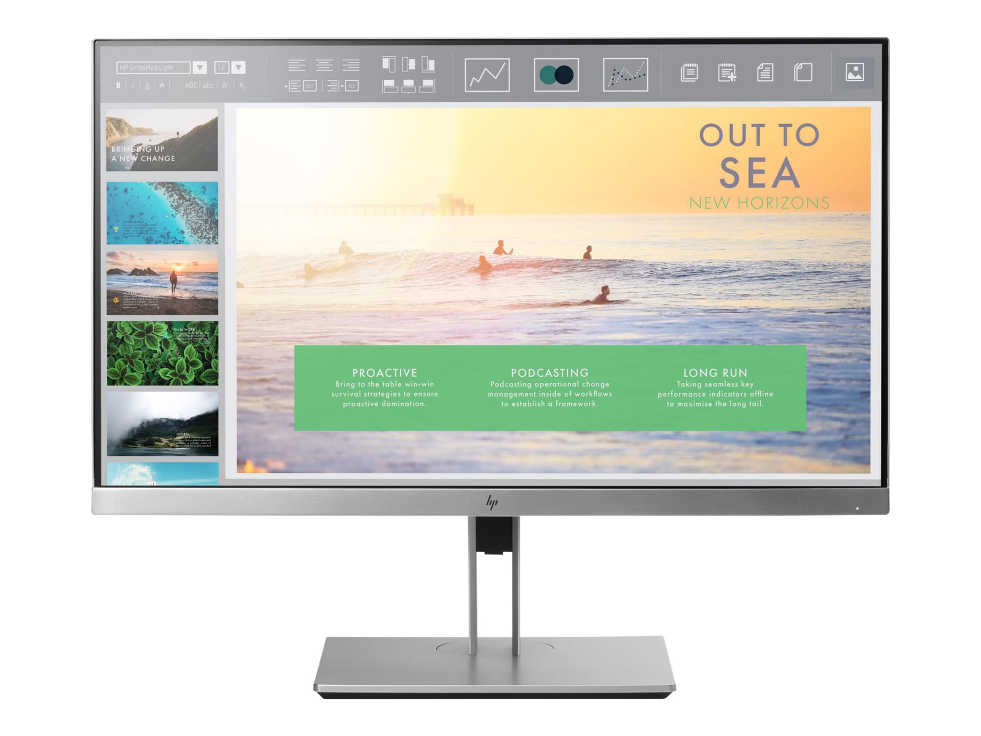 HP EliteDisplay E233 - LED monitor - Full HD (1080p) - 23"