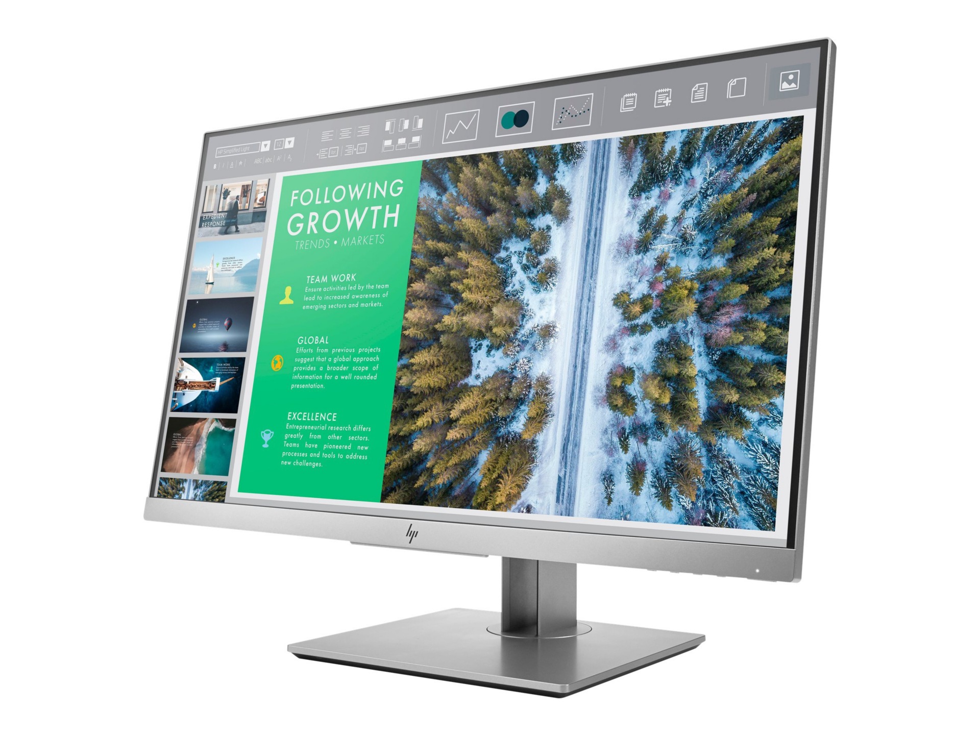 HP EliteDisplay E243 - LED monitor - Full HD (1080p) 