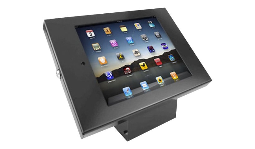Compulocks Full Jacket 45° iPad 9.7" Wall Mount / Counter Top Kiosk Black -