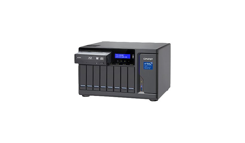 QNAP TVS-882BR - NAS server - 0 GB