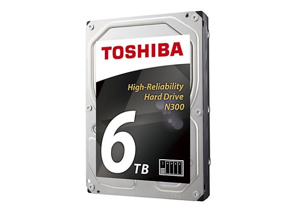 Toshiba N300 NAS - hard drive - 6 TB - SATA 6Gb/s