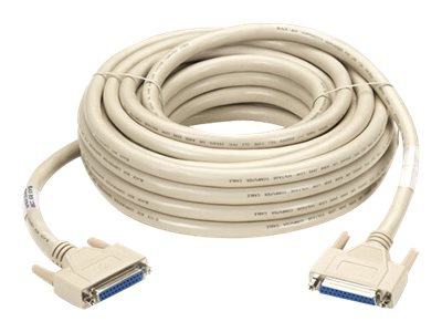 Black Box Ed Q With Molded Hoods Serial Parallel Cable Db 25 To Db 25 Emn25c 0050 Ff Ethernet Cables Cdw Com