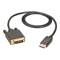 Black Box 10ft Displayport to DVI Single Link Monitor Cable, M/M, 1080P