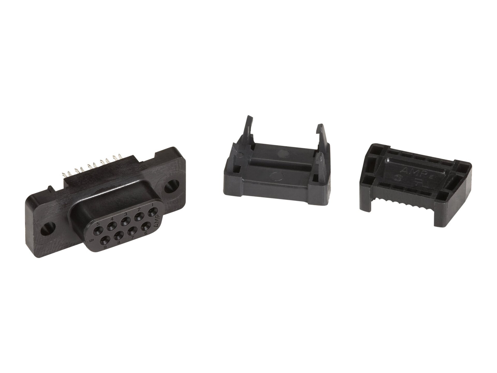 Black Box Ribbon IDC Connector - serial connector - DB-9 - TAA Compliant