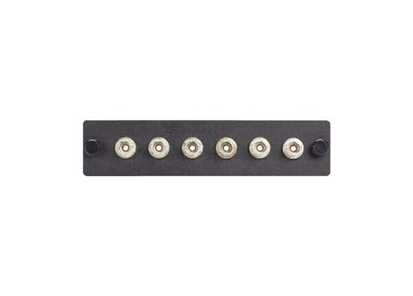Black Box Connect Standard Adapter Panel Bronze Sleeves - patch panel adapter