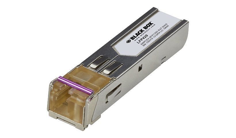 Black Box with Extended Diagnostics - SFP (mini-GBIC) transceiver module - TAA Compliant