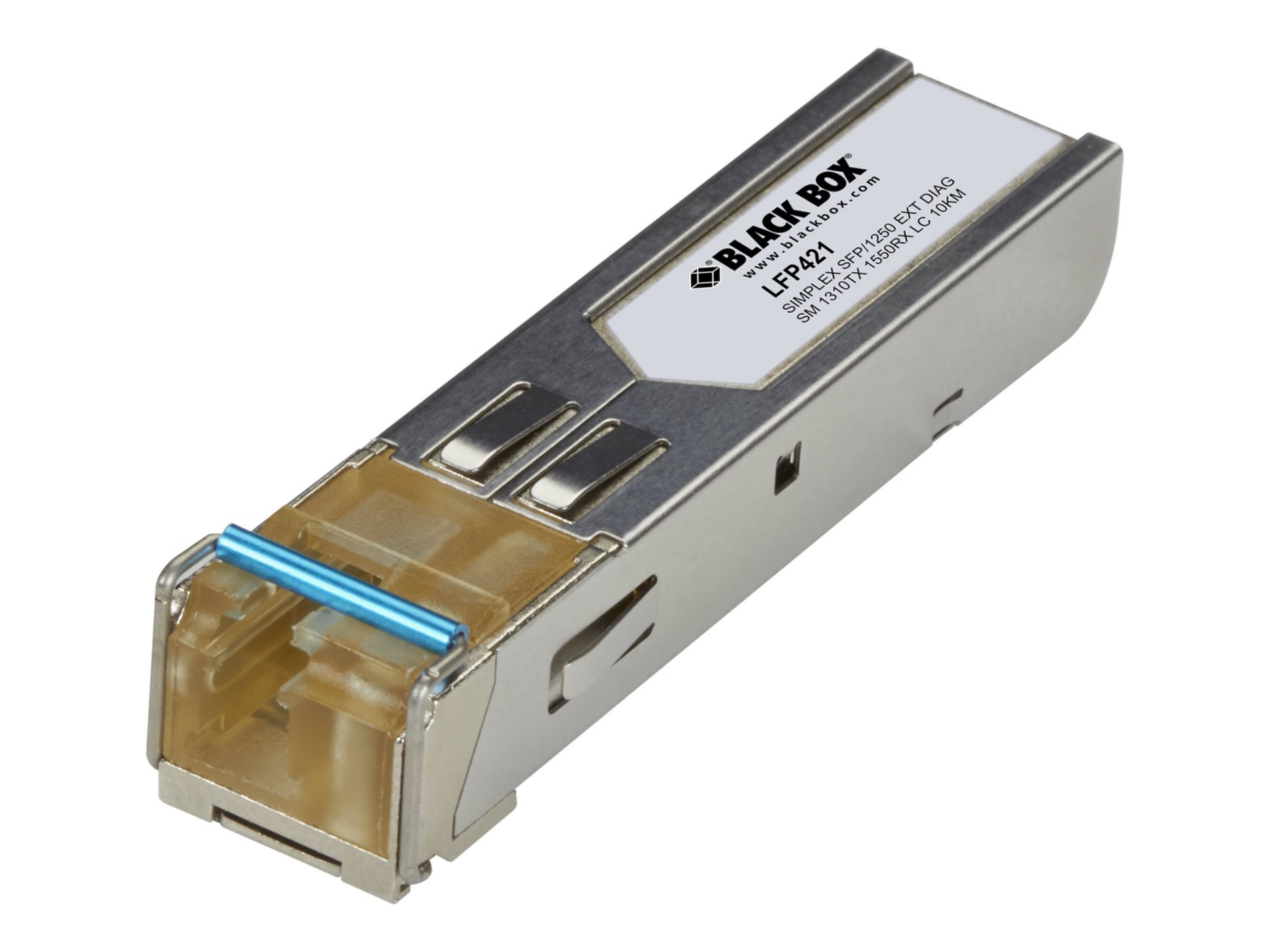 Black Box with Extended Diagnostics - SFP (mini-GBIC) transceiver module - TAA Compliant