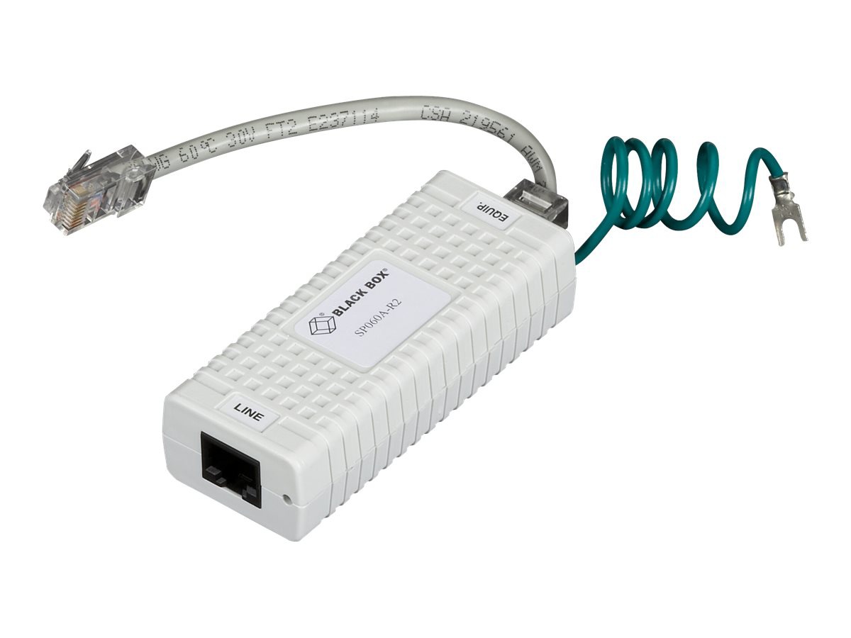 Black Box ISDN Data-Line Surge Protector S/T Interface - surge protector