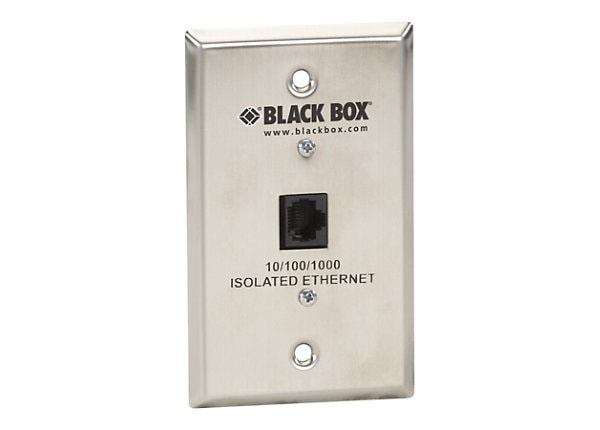 BLACK BOX WALLPLATE DATA ISOLATOR