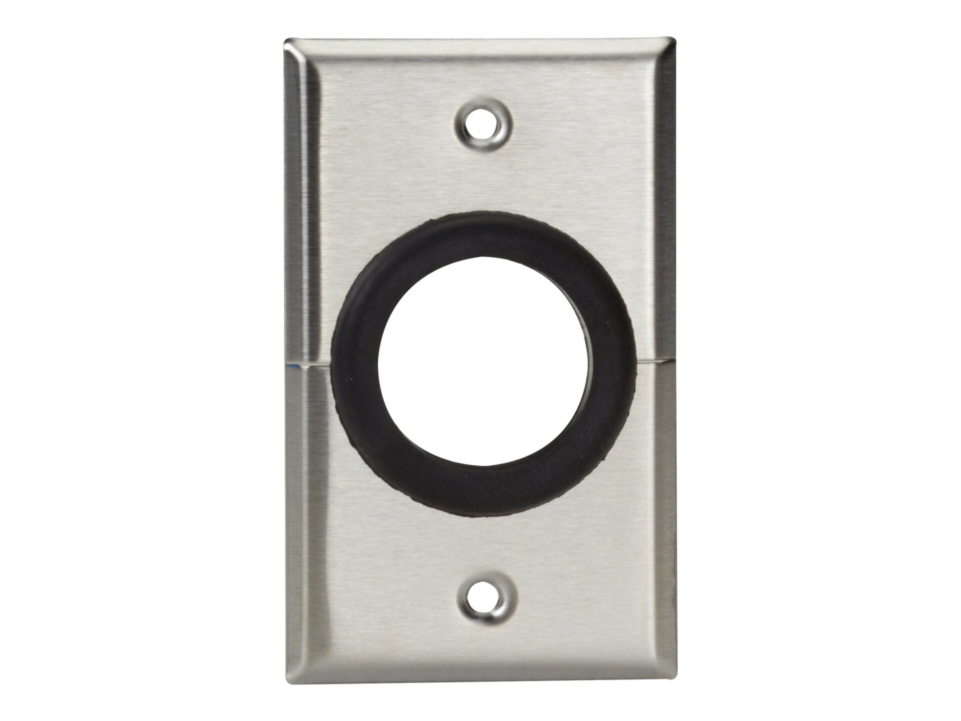 Black Box A/V Stainless Wallplate Split - mounting plate