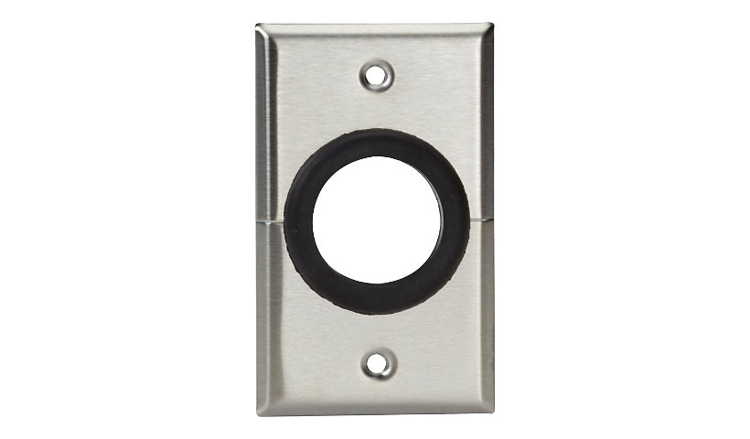 Black Box A/V Stainless Wallplate Split - mounting plate