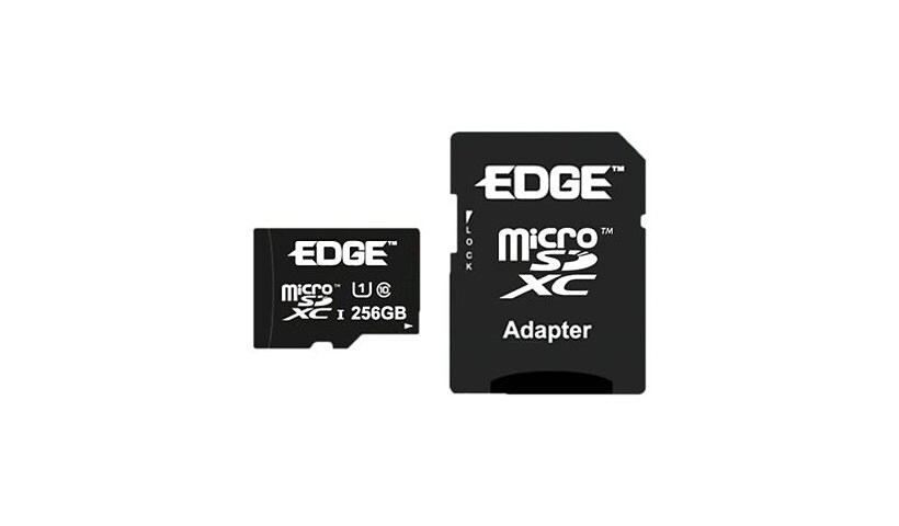 EDGE Premium - flash memory card - 256 GB - microSDXC UHS-I