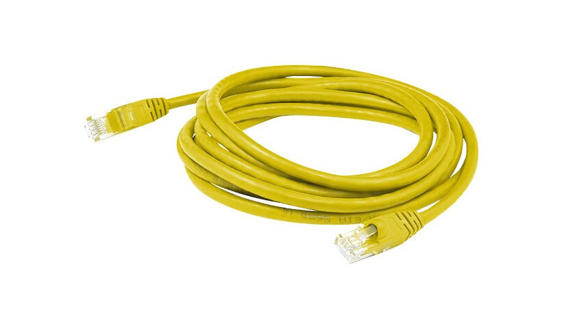 Proline 20ft RJ-45 (M) to RJ-45 (M) Yellow Cat6A UTP PVC Copper Patch Cable