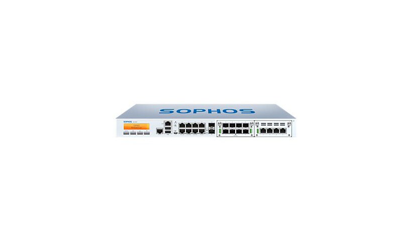 Sophos SG 450 Rev. 2 - security appliance - with 3 years TotalProtect 24x7