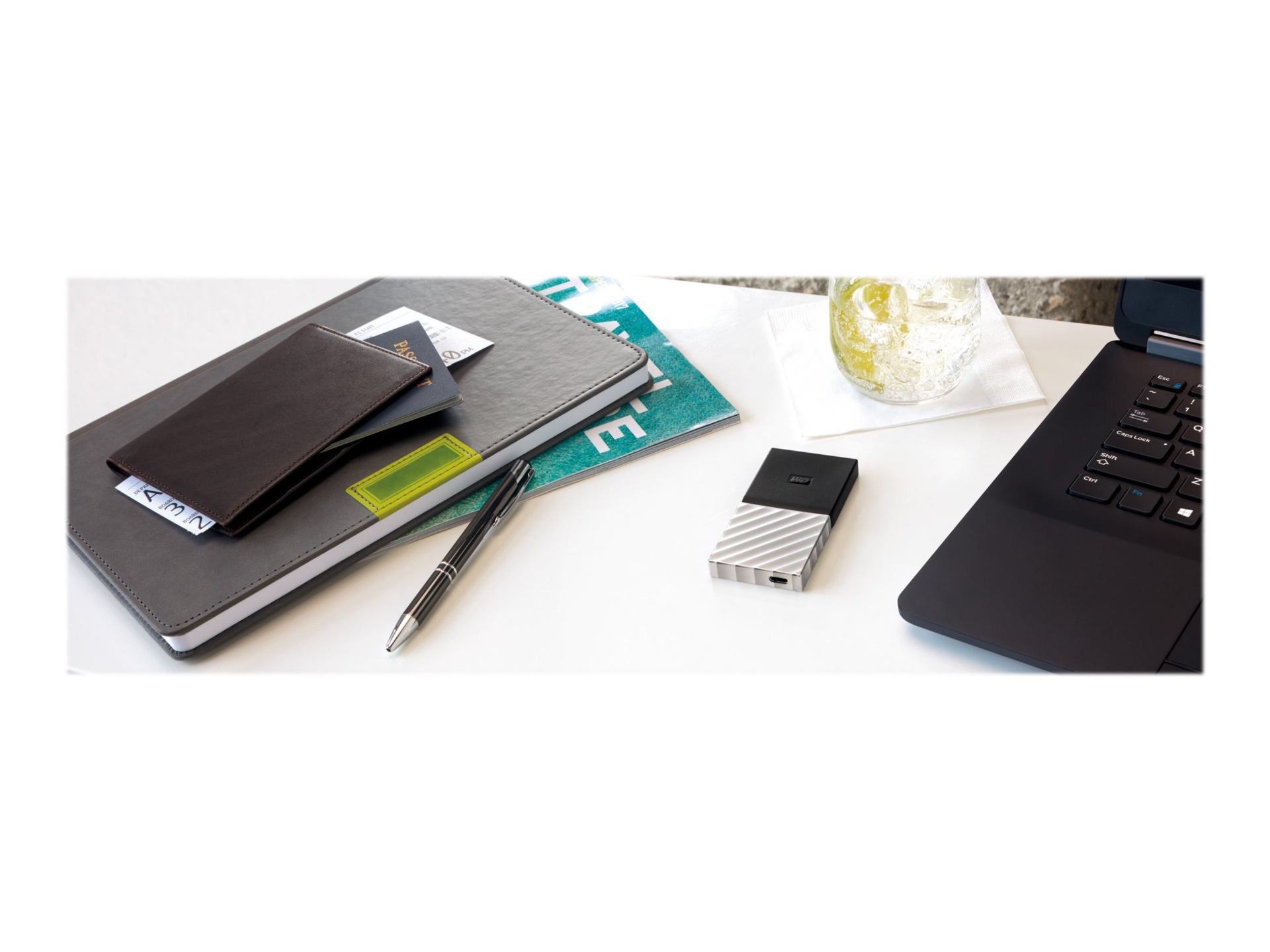 WD My Passport SSD WDBK3E5120PSL - solid state drive - 512 GB - USB 3.1 Gen