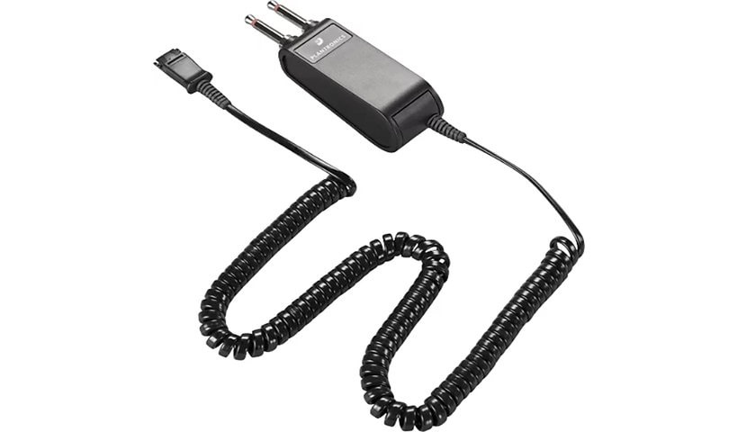 Plantronics SHS 1963-03 - dual-prong adapter - 10 ft
