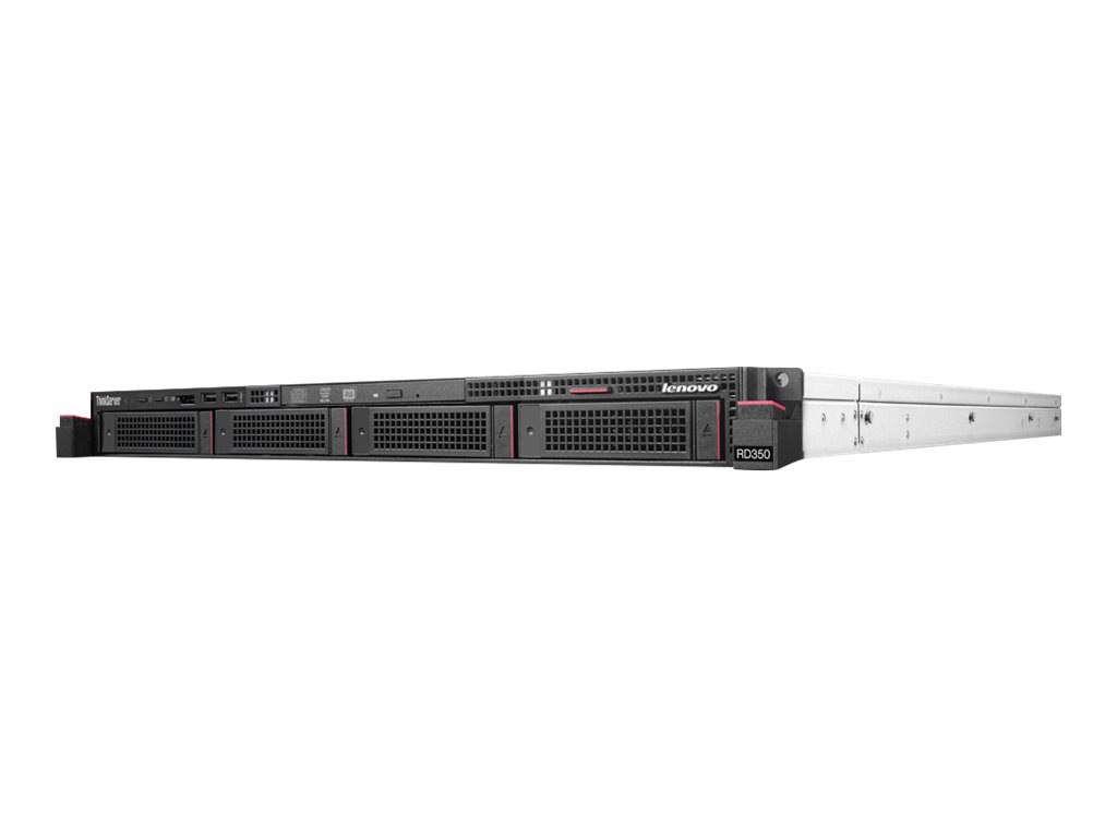 Lenovo ThinkServer RD350 - rack-mountable - Xeon E5-2609V4 1.7 GHz - 16 GB - 0 GB