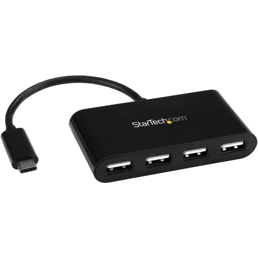 StarTech.com 4 Port USB C Hub - Mini Hub - USB-C to 4x USB-A - USB