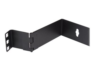 Thumbnail 2 of 8 for StarTech.com 1U Hinged Wall Mount Patch Panel Bracket - 4 inch Deep - 19" Patch Panel Swing Rack for Shallow Network