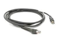 Zebra - data cable - RJ-50 to USB - 2.1 m