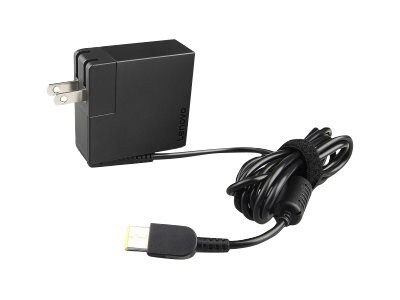 Lenovo 65W Travel AC Adapter with USB Port - power adapter - 65 Watt