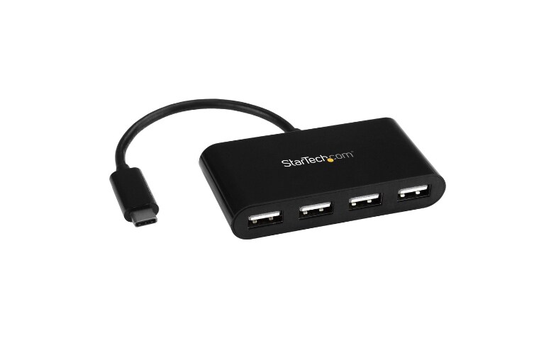 StarTech.com 4 Port USB C Hub - Mini Hub - USB-C to 4x USB-A