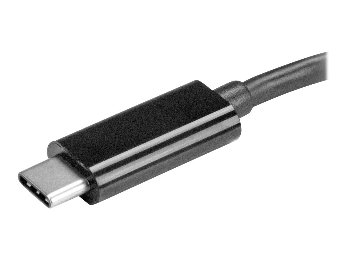 Thumbnail 2 of 5 for StarTech.com 4 Port USB C Hub - Mini Hub - USB-C to 4x USB-A - USB 2.0 Hub - USB Type C Hub - USB C to USB Hub - USB C