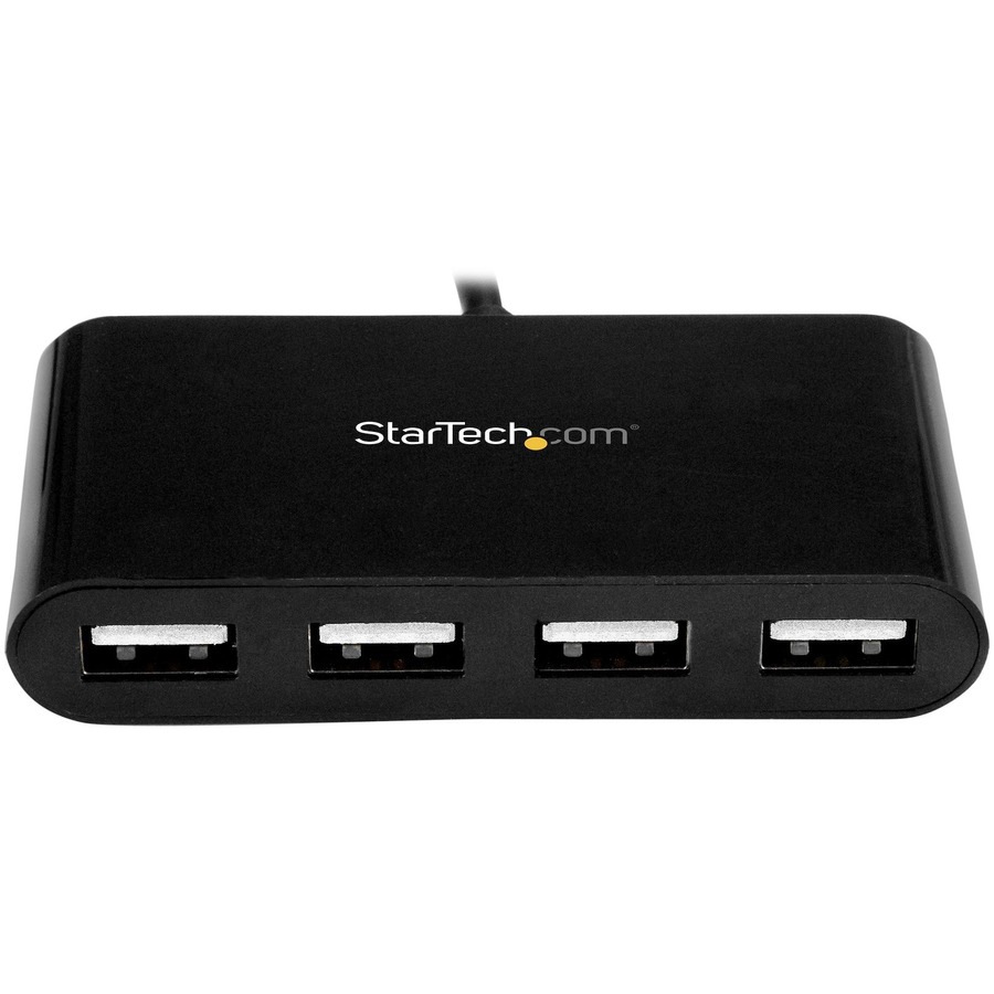 Thumbnail 3 of 5 for StarTech.com 4 Port USB C Hub - Mini Hub - USB-C to 4x USB-A - USB 2.0 Hub - USB Type C Hub - USB C to USB Hub - USB C