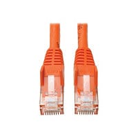 Tripp Lite Cat6 GbE Snagless Molded Patch Cable UTP Orange RJ45 M/M 35ft