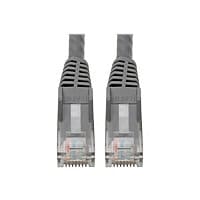 Eaton Tripp Lite Series Cat6 Gigabit Snagless Molded (UTP) Ethernet Cable (RJ45 M/M), PoE, Gray, 6-in. (15.24 cm) -